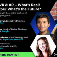 Webinar on VR & AR: What’s Hype & What’s the Future?