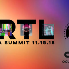 Oculus and Unreal Engine Announced as VRTL: Media Summit 2018 Sponsors