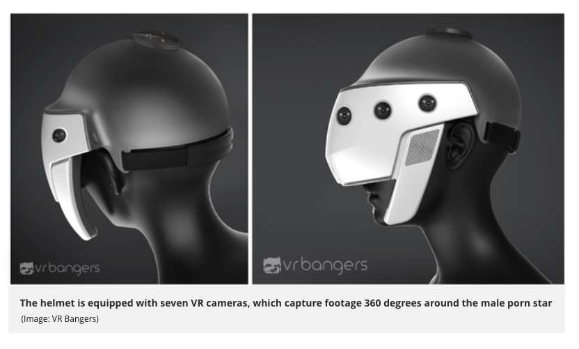 Helmet Porn - VR Bangers Introducing New Head Camera Rig for Porn ...