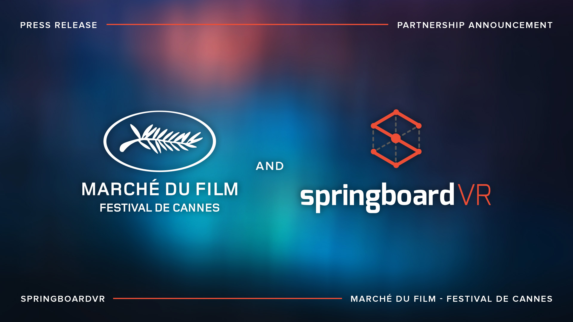 Marché du Film SpringboardVR Partnership