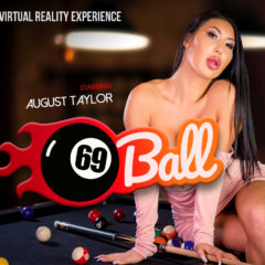 Porn Star August Taylor Is a Fan of Playing With Balls in VR!