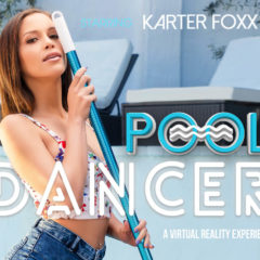 Watch Karter Foxx Dancing by the Pool in 6K VR