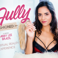 VRBangers Presents Sexy Lingerie with Abby Lee Brazil in VR