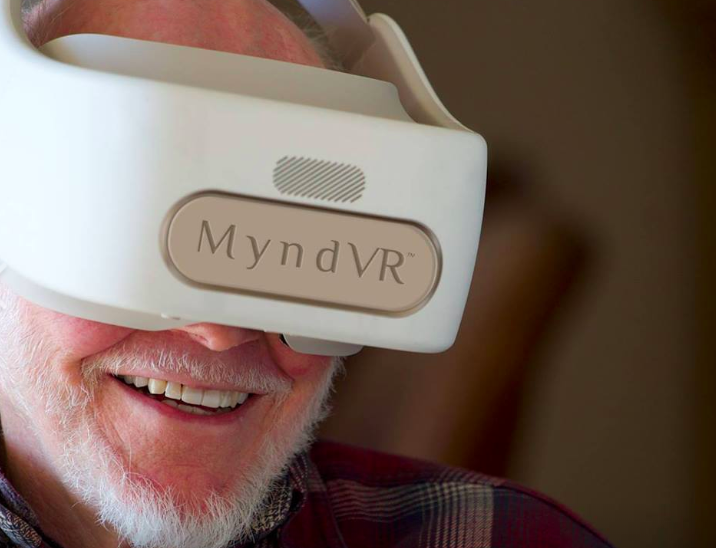 senior elder vr therapy assisted living care