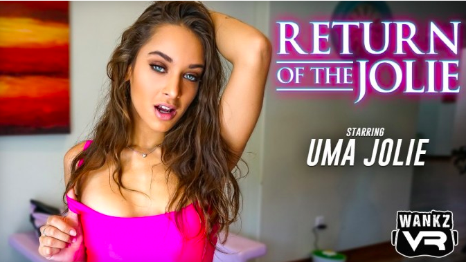 Virtual Reality Sex Nude - Uma Jolie Strikes Back in WankzVR's 'Return of the Jolie' VR ...
