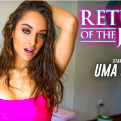 Uma Jolie Strikes Back in WankzVR’s ‘Return of the Jolie’ VR Scene