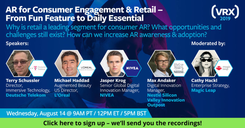 Webinar: Companies Using AR to Build Consumer Engagement and Enhance Customer Experience? 1