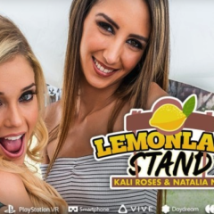 Kali Roses, Natalia Nix Get Freshly Squeezed in WankzVR’s ‘LemonLaid Stand’