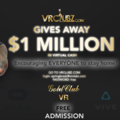 Gold Club San Francisco VR and VRClubz Wants YOU to Stay Home