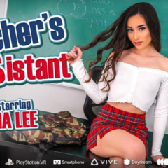 Aria Lee Stars in WankzVR’s ‘Teacher ASSistant’