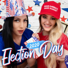 Take Part in the Election Day 2020 with Judy Jolie and Kenzie Madison at Your Side in VR!