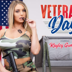 Celebrate the Veterans Day 2020 with Kinky Kayley Gunner in 8K UHD!