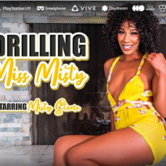 Misty Stone Returns to MILF VR With ‘Drilling Miss Misty’