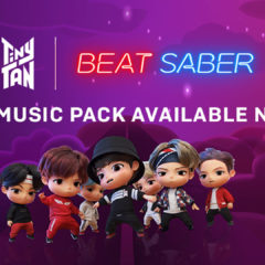 Korean Pop Band BTS Music Pack Come to Beat Saber