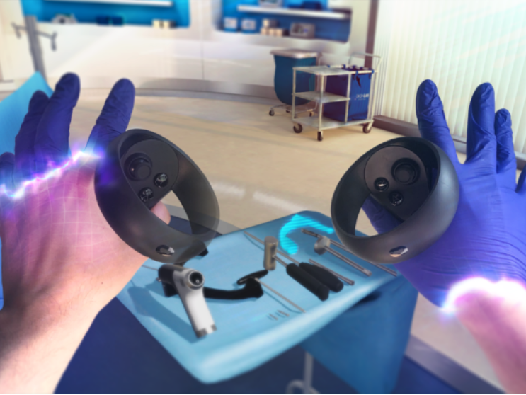 VR surgeon training