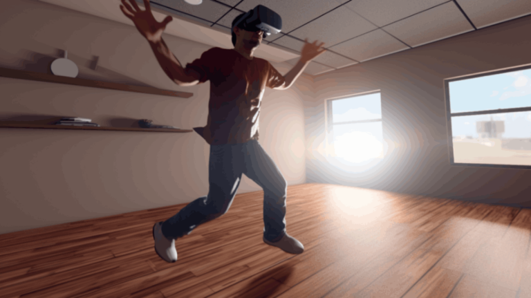 Directional Treadmill for virtual reality exercise